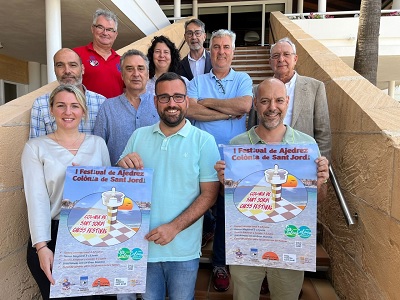 I Colònia de Sant Jordi International Chess Open startet mit 100 Teilnehmern aus Schweden, Norwegen, Deutschland, Mallorca